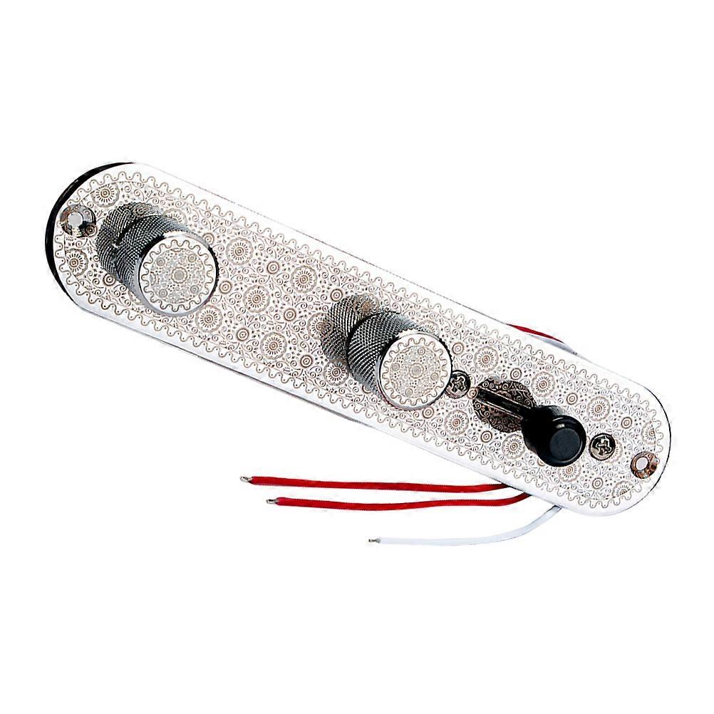 Guitar Control Plate for Guitar with 3 Way Switch Knobs Set