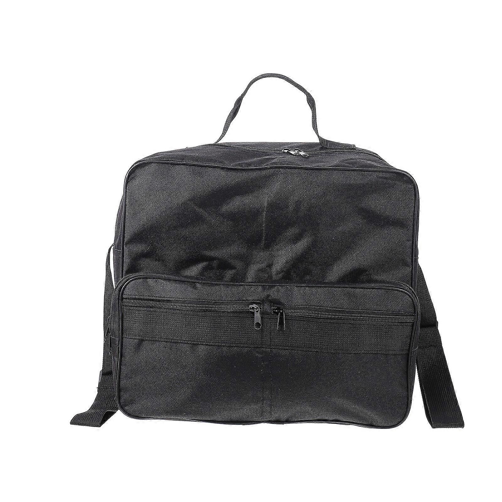 Wheelchair Bag Black for Storage Use 1Pcs Large Capacity Durable Oxford