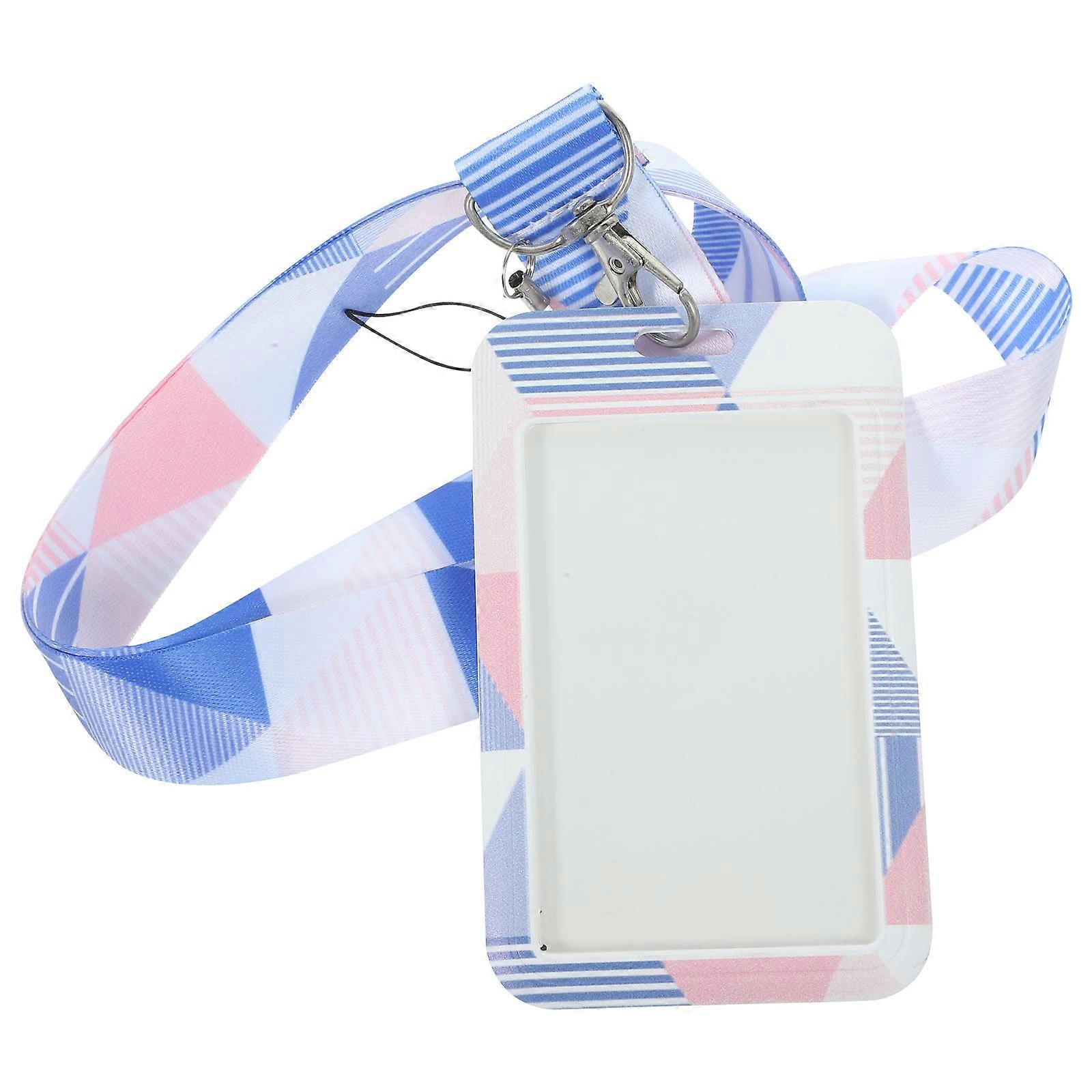 Name Badge Holder with Protective Sleeve for Home Use