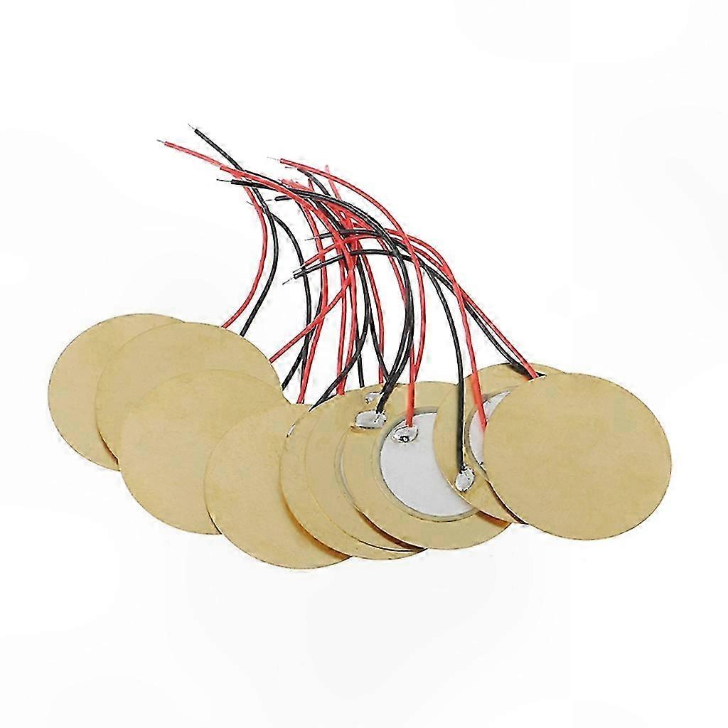 12mm Piezoelectric Buzzer Plate, Copper DIY Speaker Component