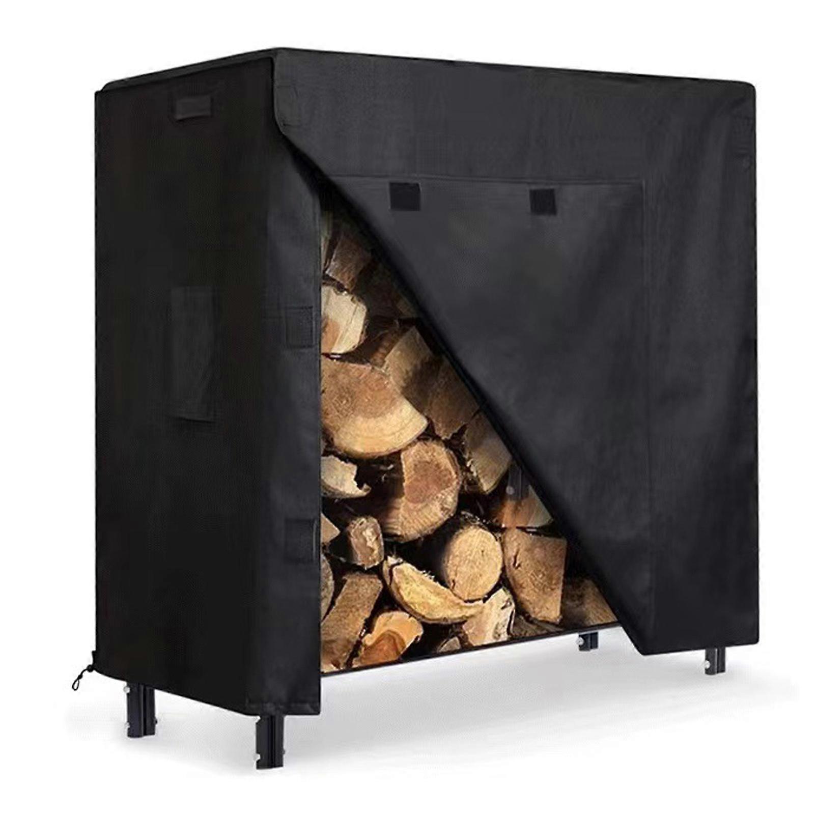 Αδιάβροχο κάλυμμα ραφιού αποθήκευσης κήπου από ύφασμα για υπαίθρια ξύλινη αποθήκη καυσόξυλων για κούτσουρα έξω