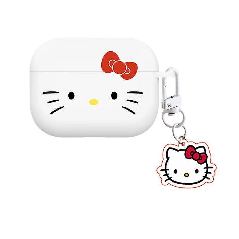 Sanrio Hello Kitty Apple Bluetooth Earphone Soft Case Suitable For Airpods 4 Generation Protective Cover 2/3 Generation Pro2