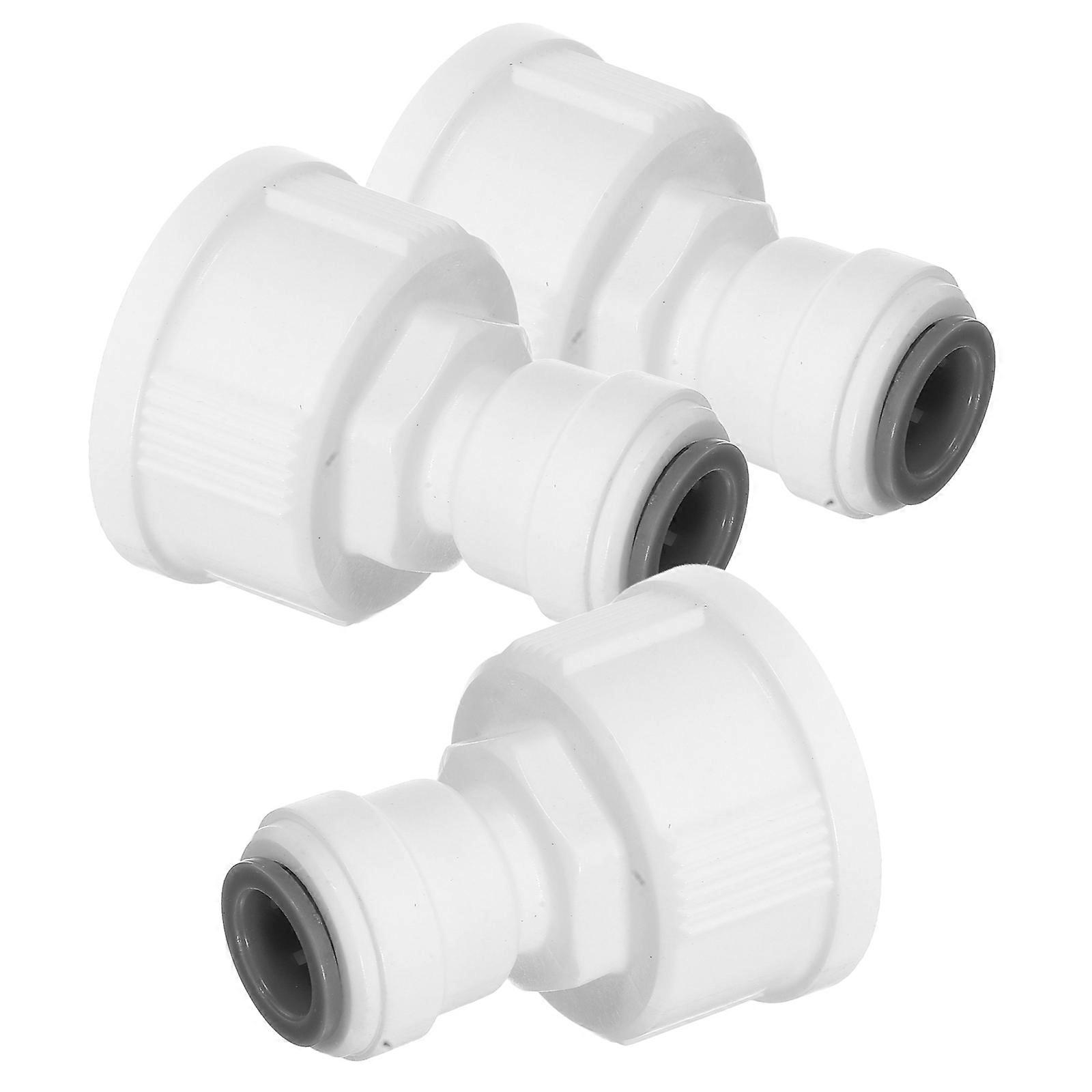 Water Purifier Quick Connect Female Adapter Plastic Fitting 9Pcs Set