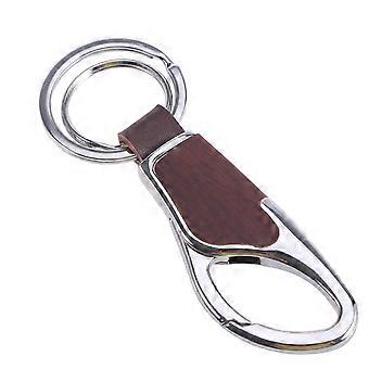 Metal Keychain Key Ring Chain for Key Organization Men's Brown Model