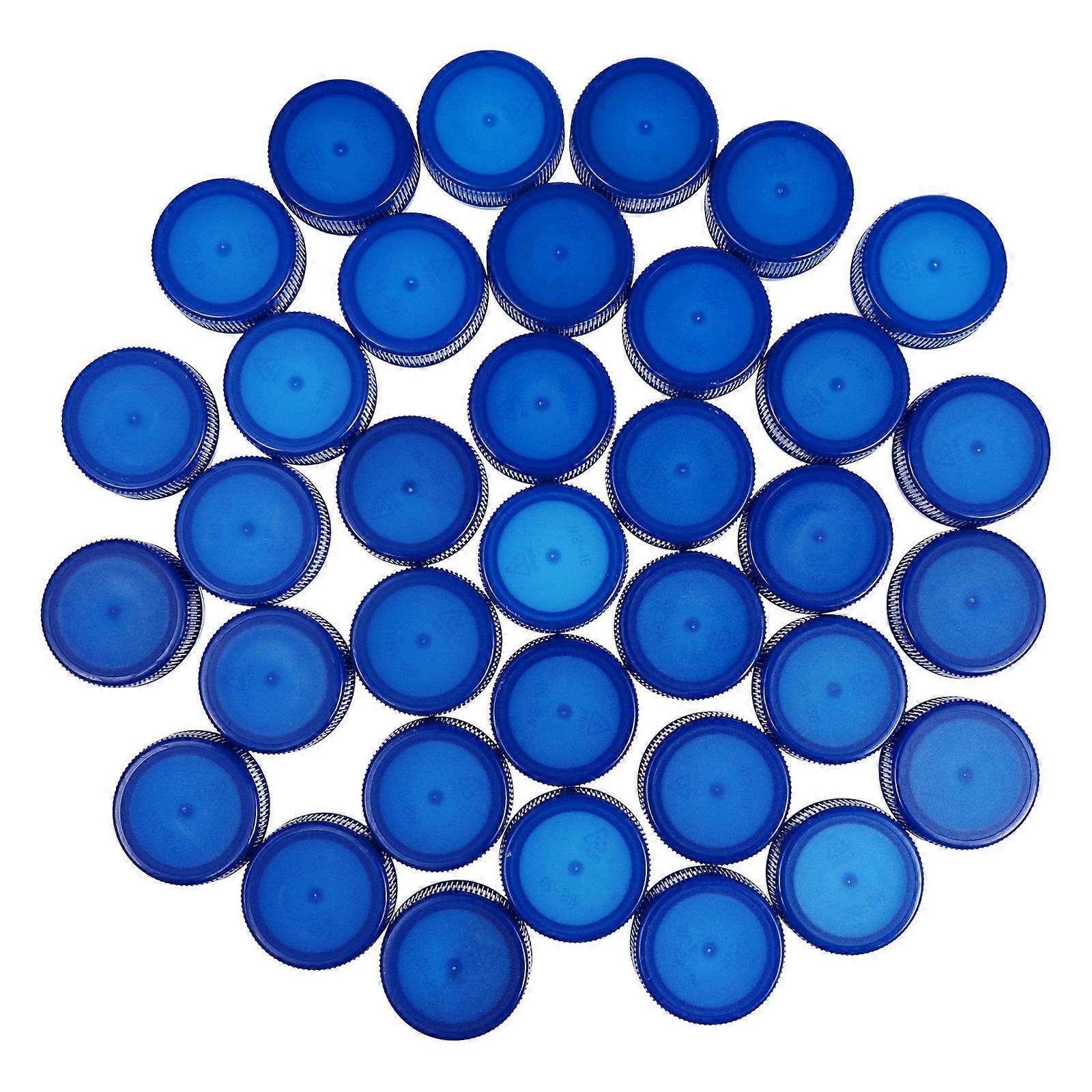 Replacement Caps Water Bottles Flat Decorative Bottle Caps Kindergarten 100Pack