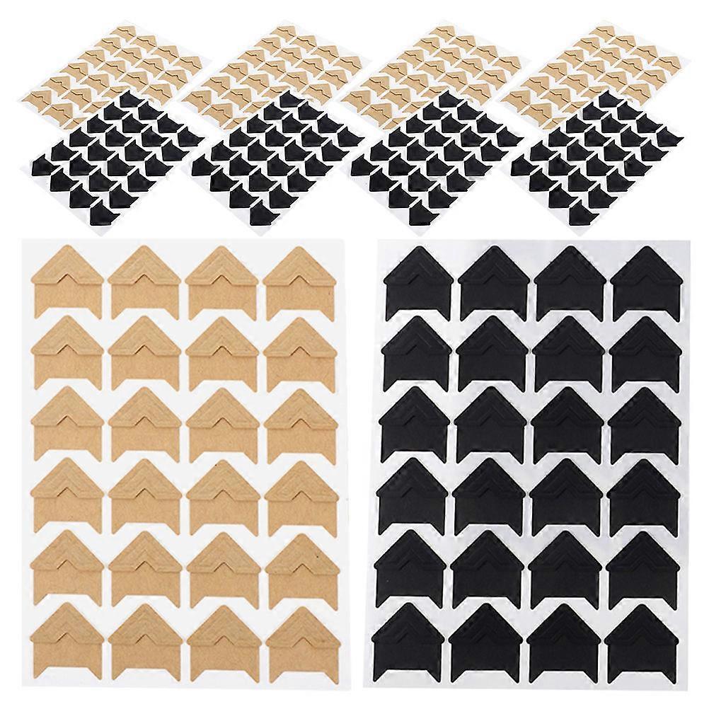 Self Adhesive Photo Corners For Scrapbook Albums Used And Photographers 50 Sheets Vintage Style For DIY Projects