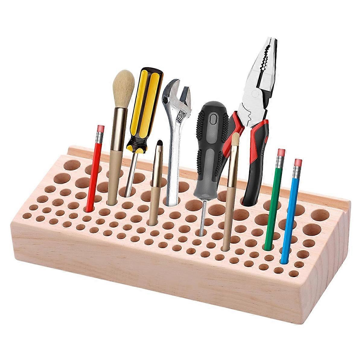 98 Holes Leather Craft Tool Holder, Leather Working Tool Holder,
