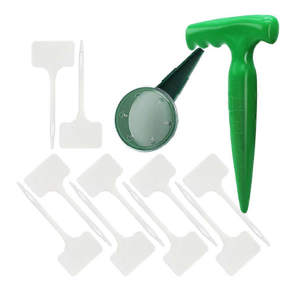 Seed Plastic Sowing Tool for Home 2Sets Garden Dispenser Planter