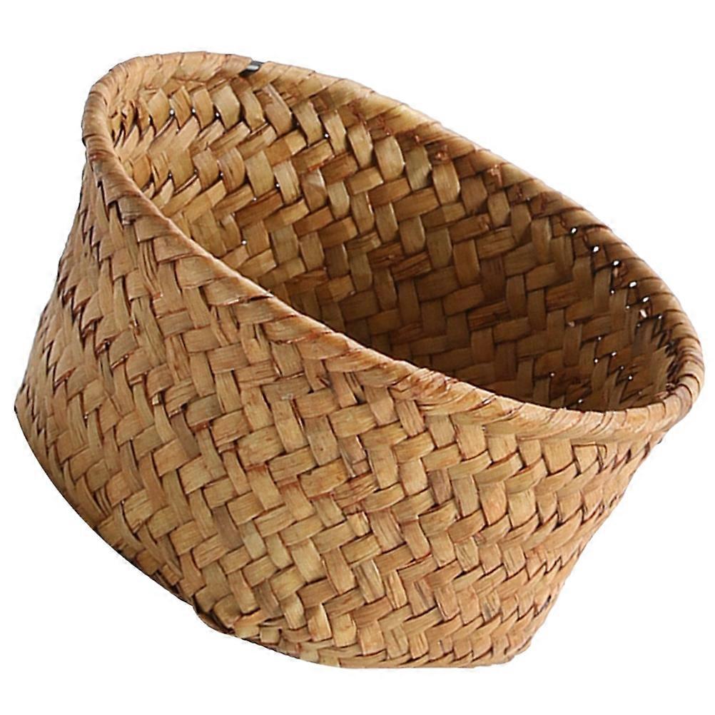 Multifunctional Woven Basket Storage Basket for Daily Use 2Pcs Pack