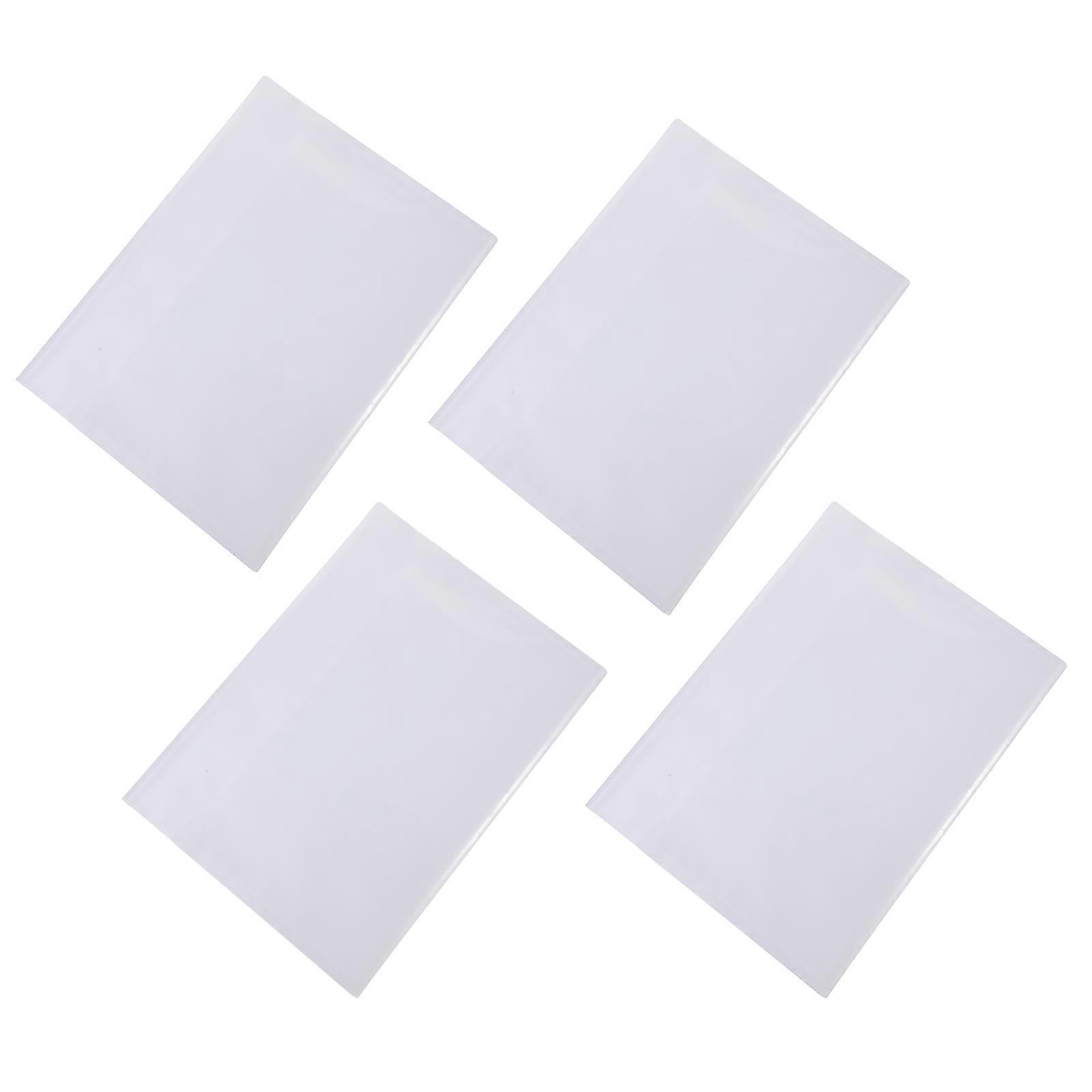 Transparent Book Covers Self-Adhesive for Book Protection 60Pcs