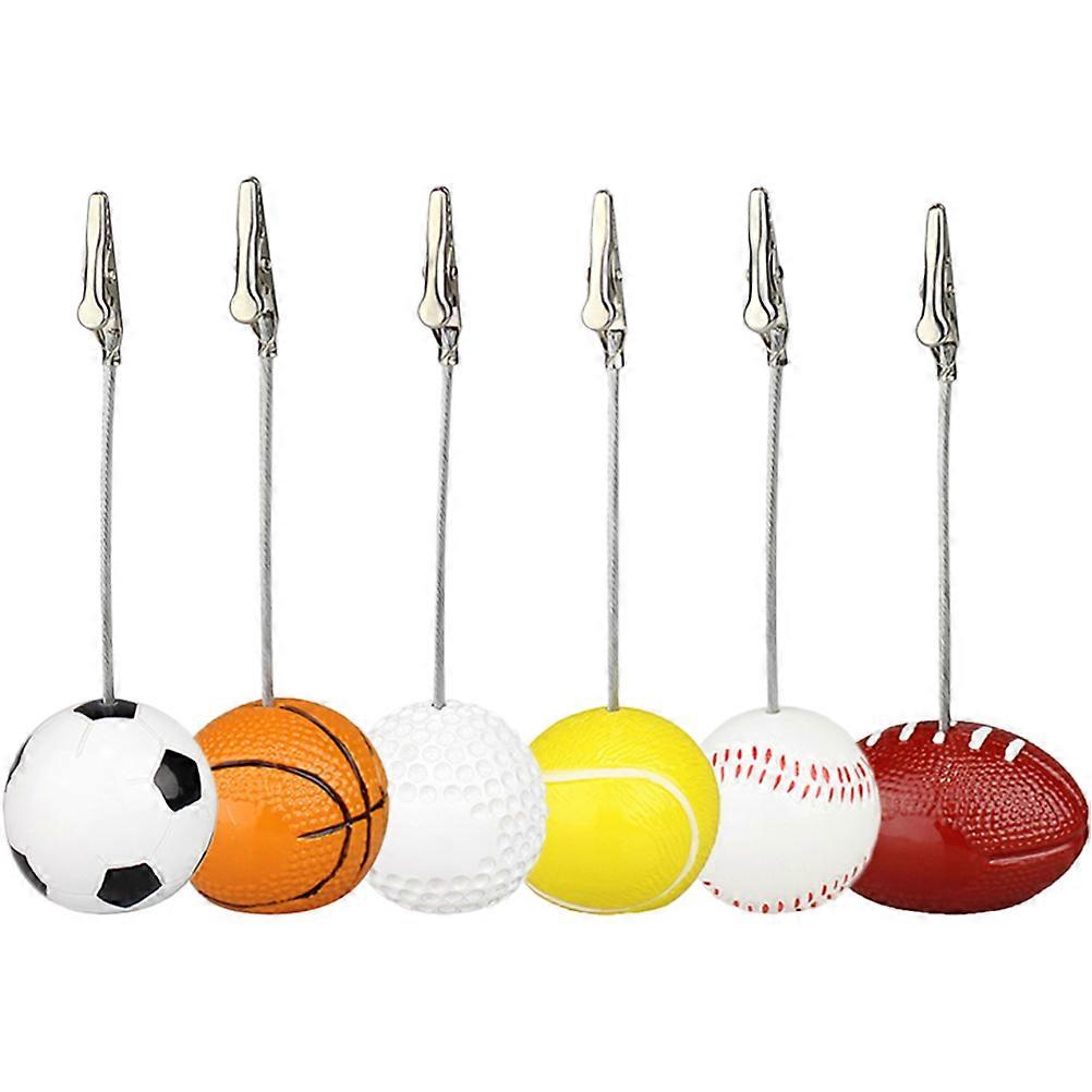 Assorted Color Reusable Card Clips 12 Pcs Simple Style Holding Memos Photo Display For Office Home Use reliable and