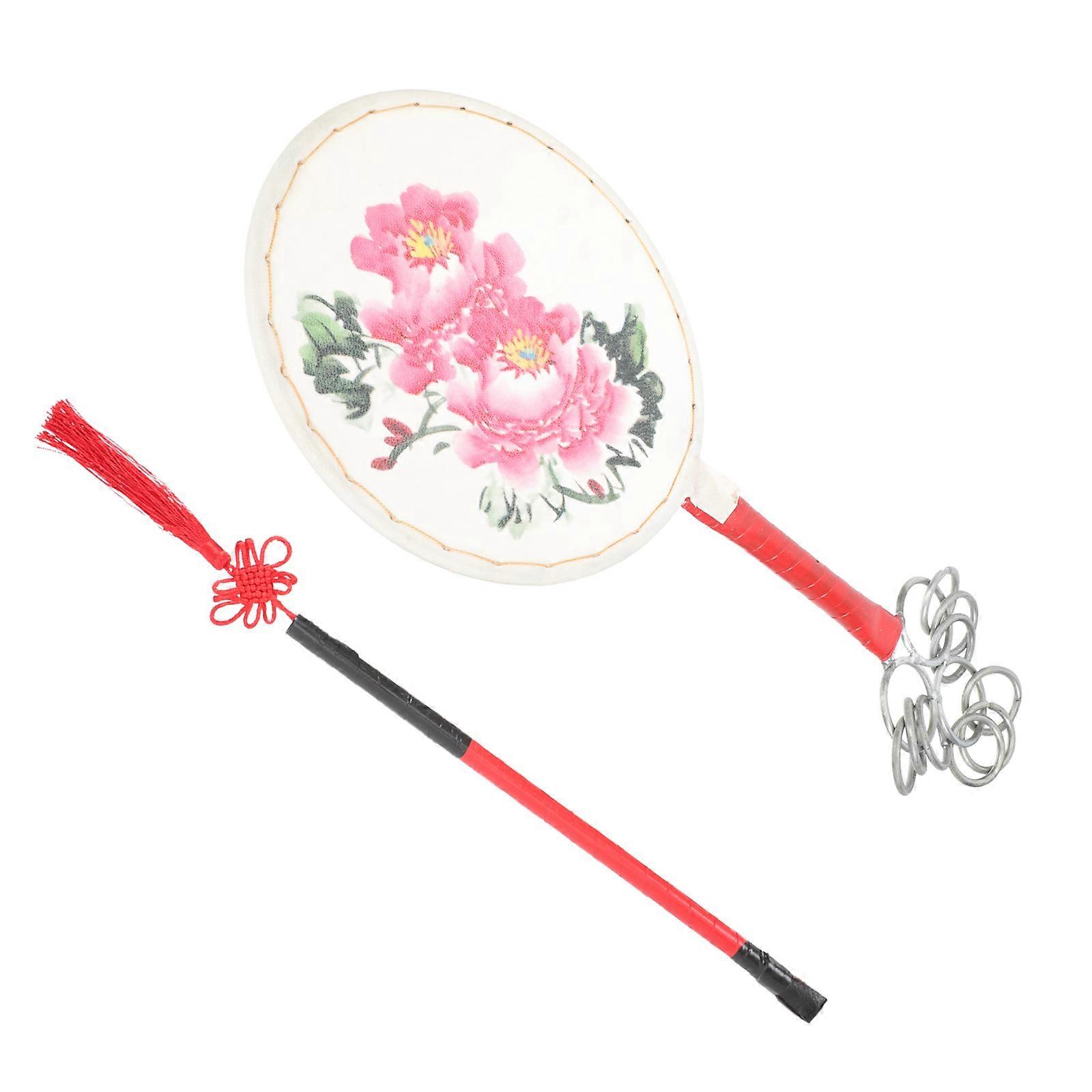 Percussion Instruments Traditional Jingxi Hand Drum Friends Traditional Show 20CM 1 Set