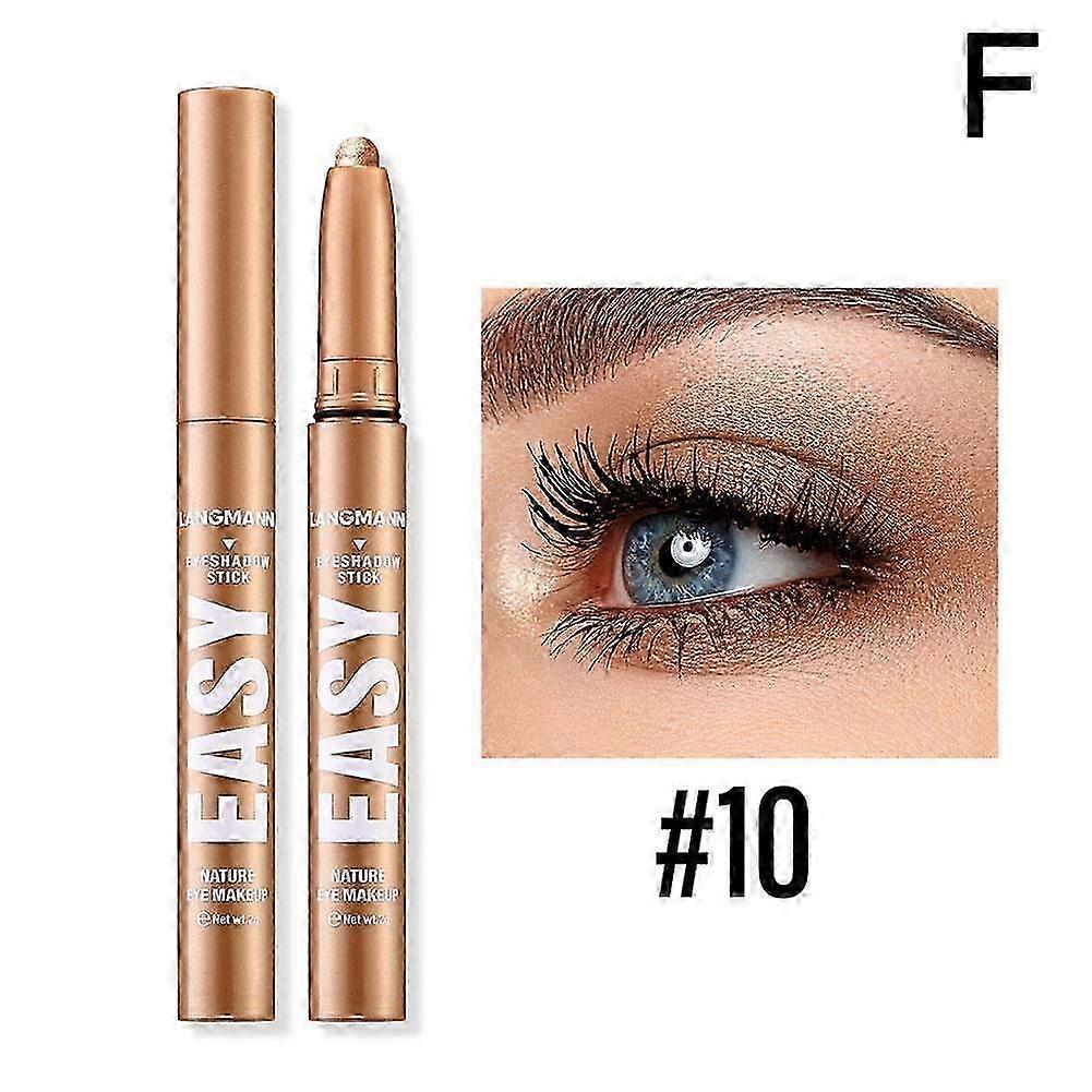 マルチカラーシマーアイシャドウスティックペン持続防水メイクアップペンシル