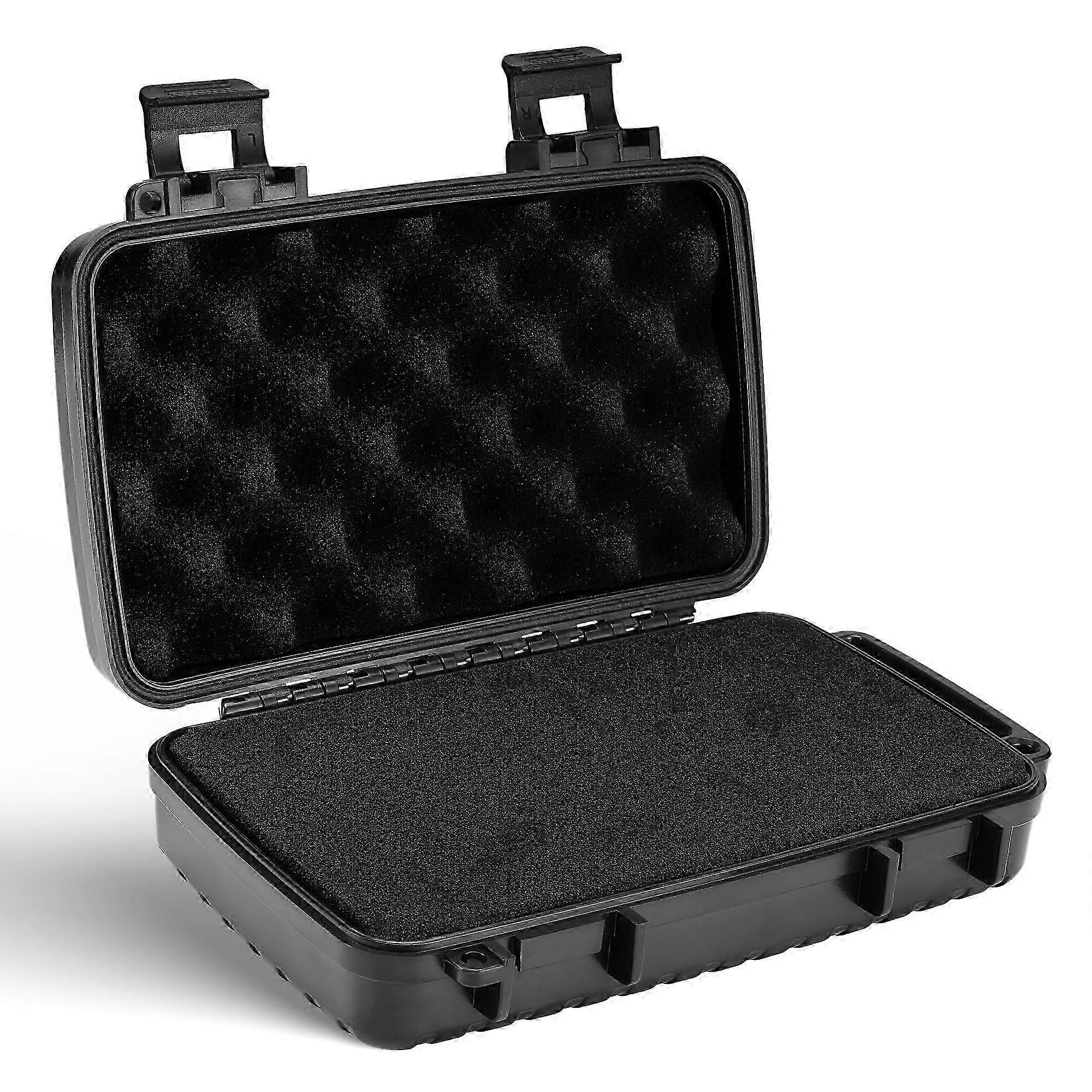 B20 Edc Storage Box, Compact Hard Case With Removed Foam, For Outdoor Gear - Black