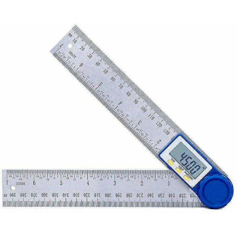 Digital 7 Inch 200Mm Digital Protractor Angle Finder Protractor Metric Ruler
