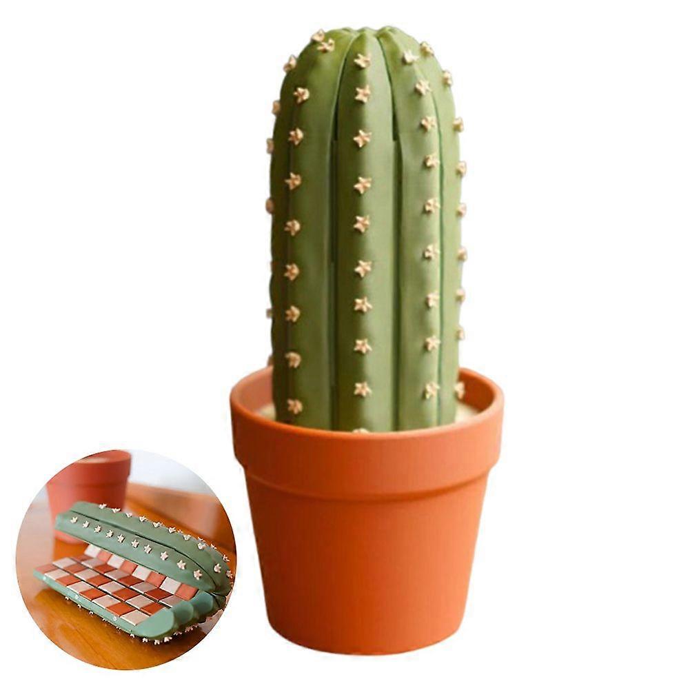 3D Printed Cactus Chess Set Portable Travel Game Unique Design Premium Quality for Home Office Family Fun