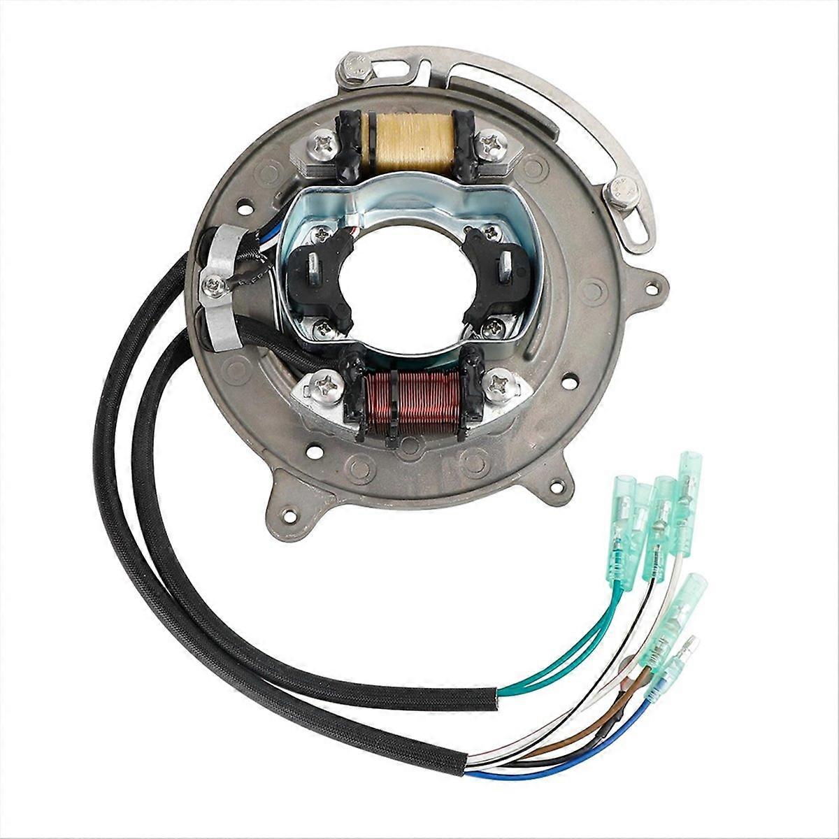 Charge Lighting Coil Base Assy Fit for Outboard Motor