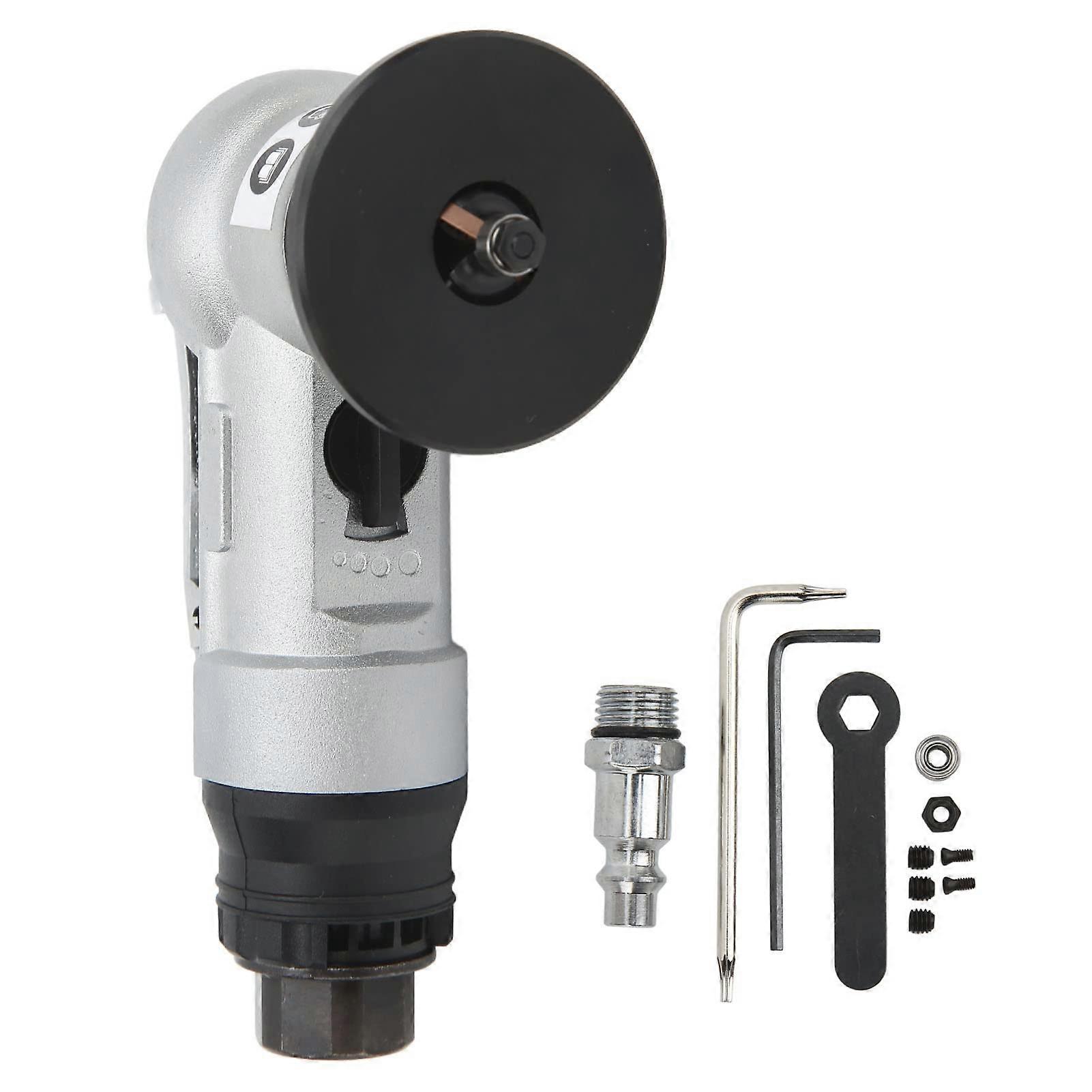 Mini Pneumatic Chamfering Machine, 0.10.9mm Depth Adjustable, 45 Degree Arc Burr Trimming, 30,000 RPM Handheld