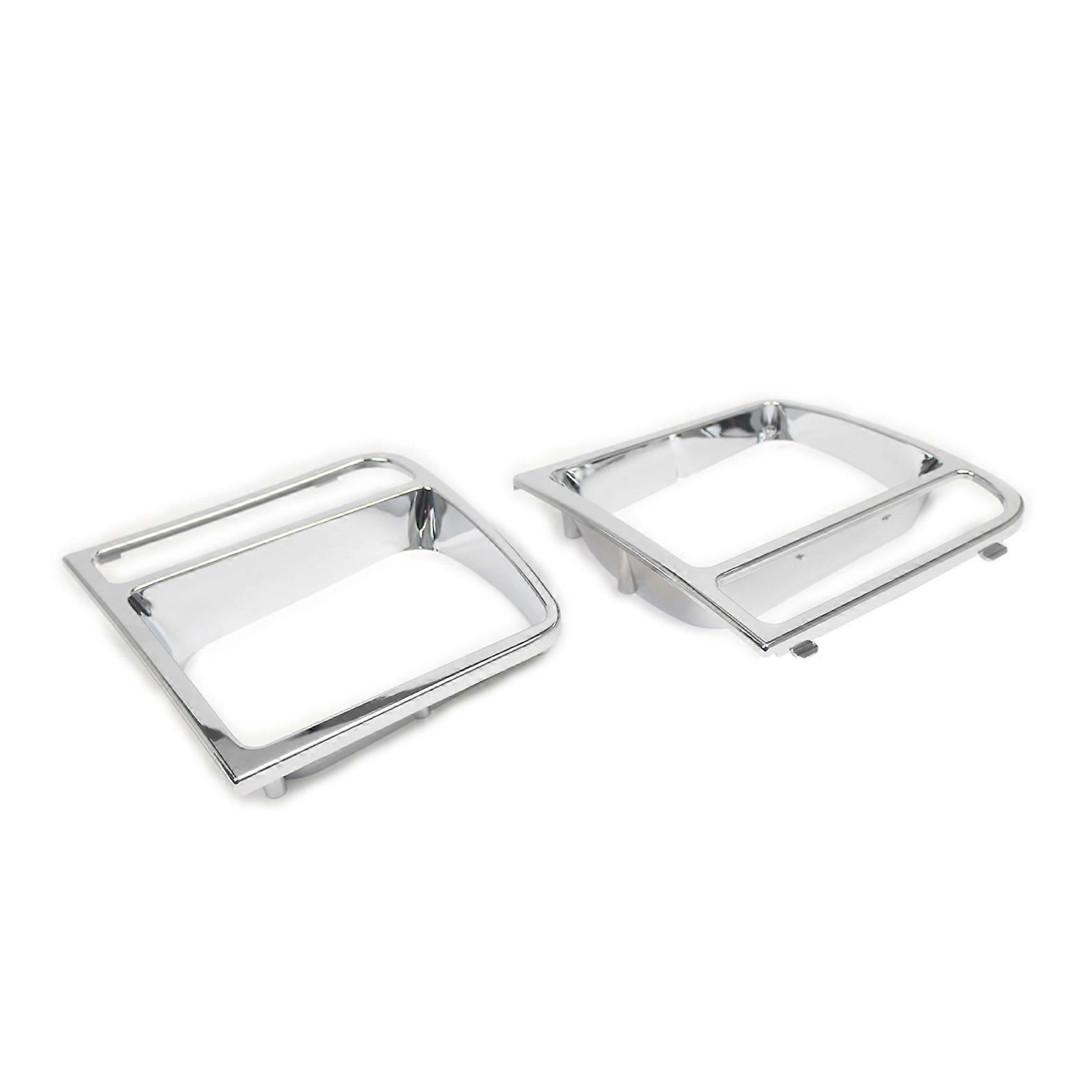 Auto Accessories for 1997-2001 Headlight Frame Trim CH2512165 CH2513165 Head Lamp Bezel Trim Easy Installation  Plating