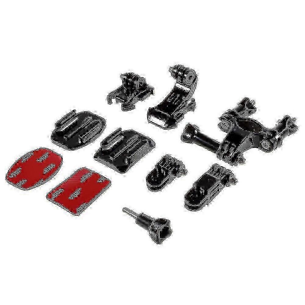 10 in 1 Outdoor GoPro Accessories Kit for GoPro Hero 4/3+/3/2/1 SJ4000/SJ5000/SJ6000 Xiaomi Yi