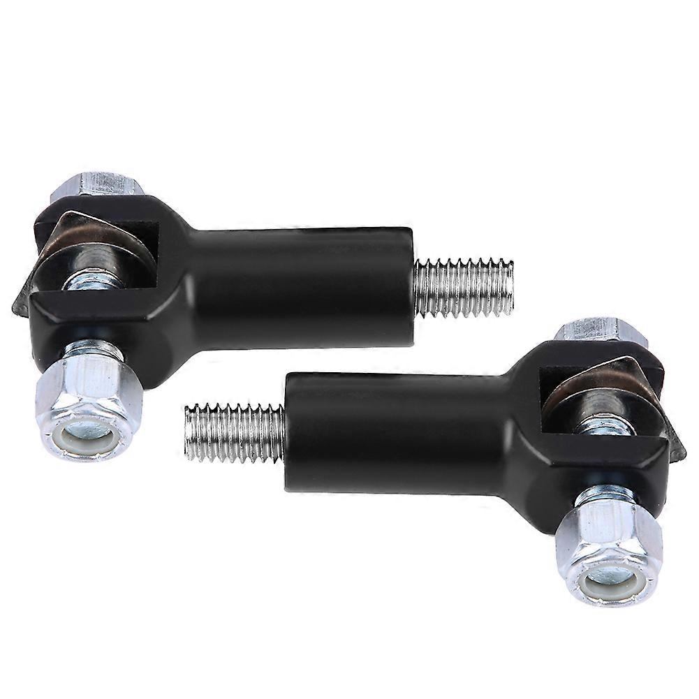 Support foot pegs for Softail 2000-2006 - Passenger black clevis pair