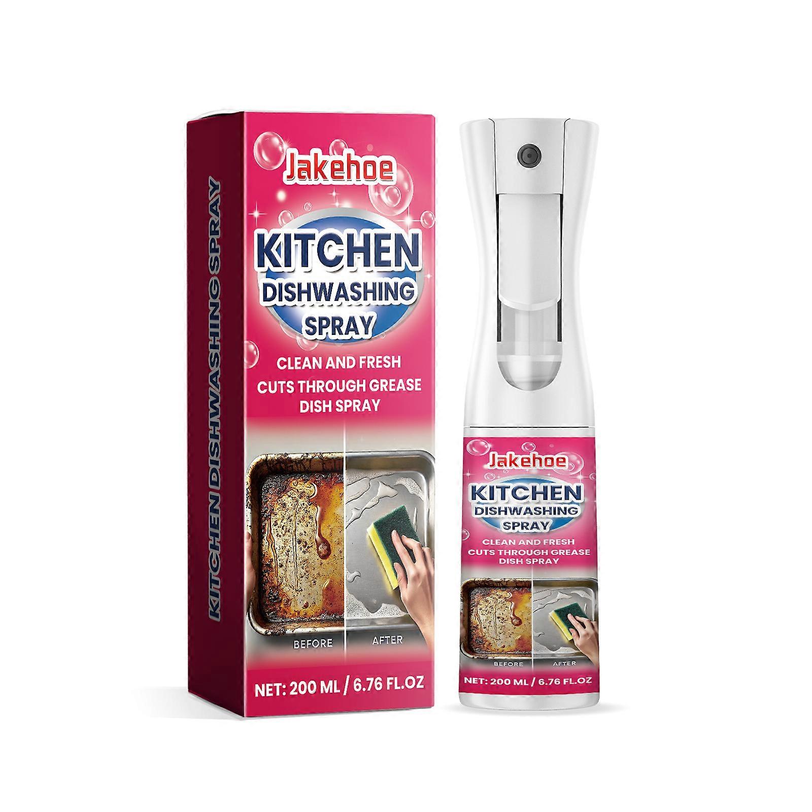 Jakehoe Kitchen Dish Spray - Removes Stains And Limescale From Cookware