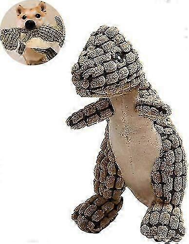 Indestructible Robust Dino, Interactive Dog Toys, Squeaky Dog Toys For Aggressive Chewers