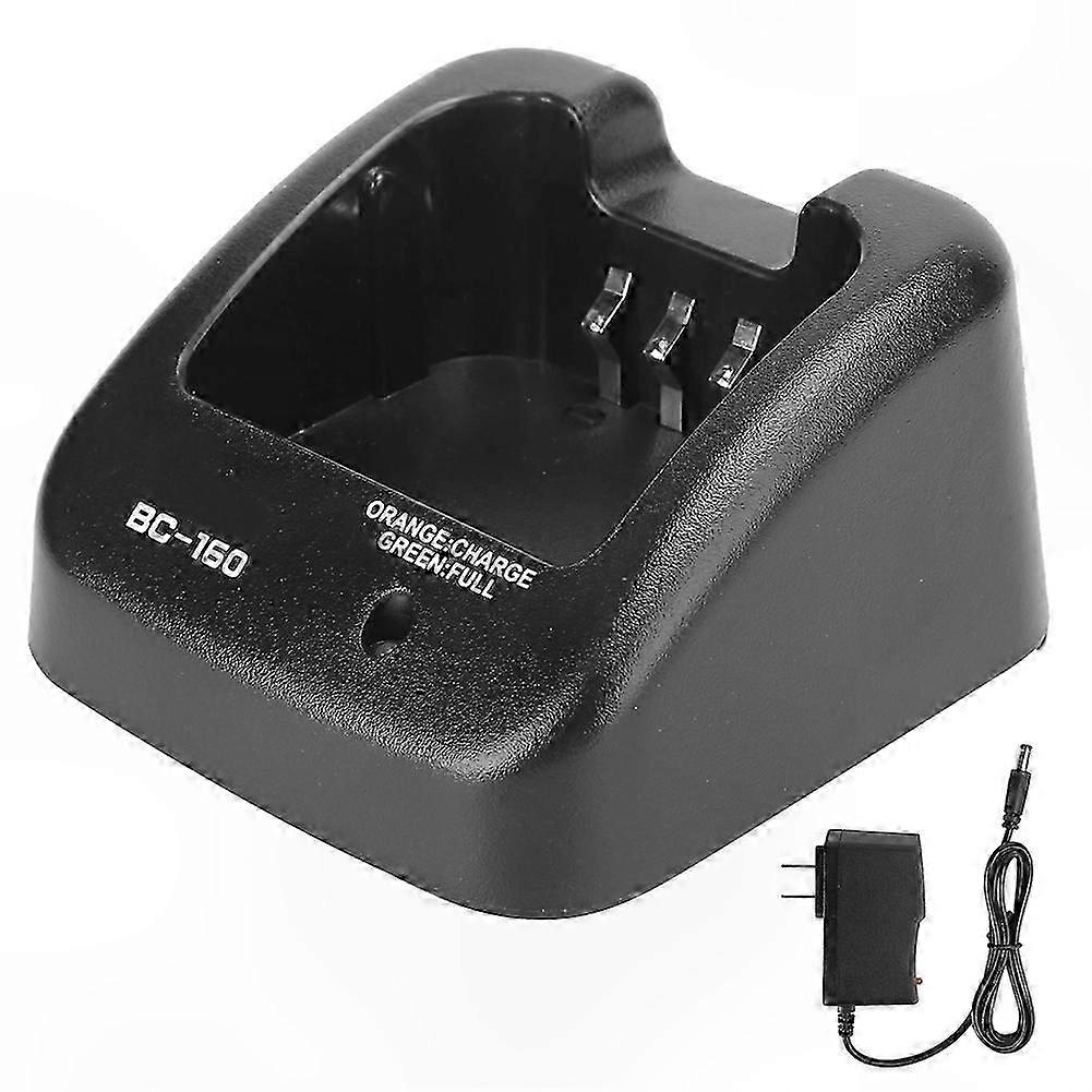 Rapid Charger for Two-Way Radio Batteries Compatible with ICOM ICA14 ICF14 ICF15 ICF16 ICF24 ICF25 ICF4 Fast Charging Accessory