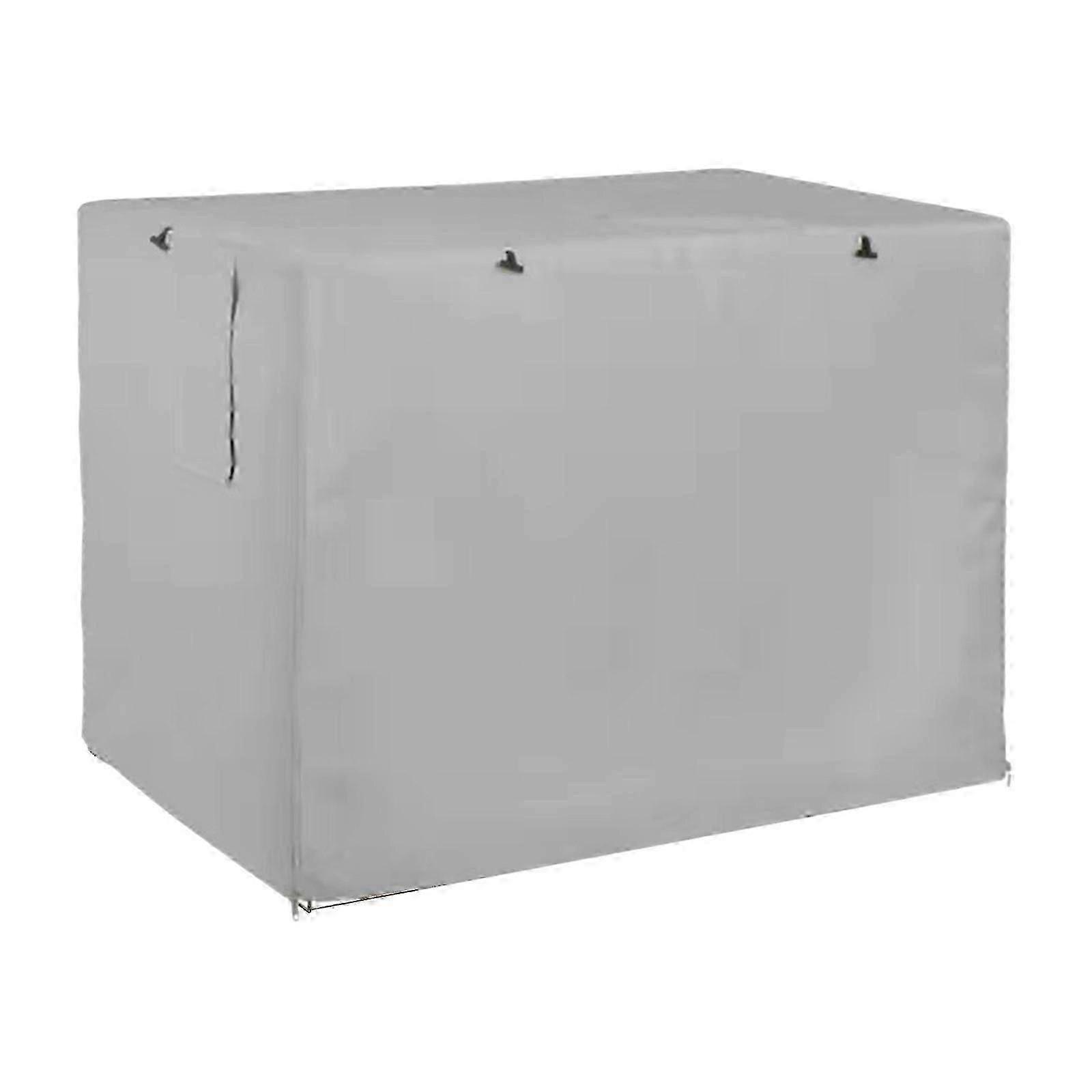 غطاء قفص الكلب ، غطاء بيت الكلب للكلب المتوسط والكبير ، نسيج أكسفورد للخدمة الشاقة ، غطاء بيت الكلب للحيوانات الأليفة مقاوم للماء مضاد للأشعة فوق البنفسجية ، غطاء قفص الكلب مع شبكة Windo