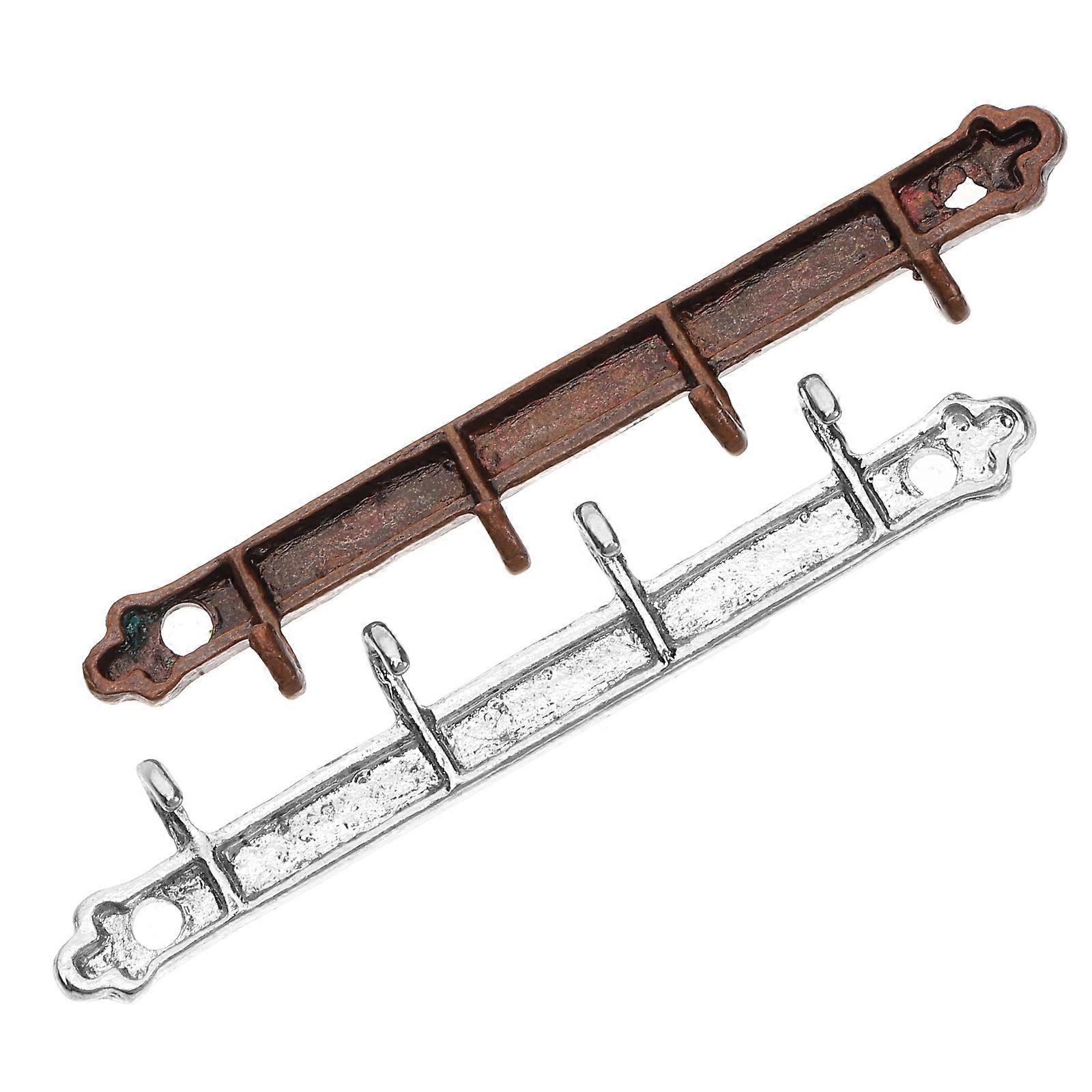 Mini Hanging Hook for Doll Clothes Use with 2Pcs Assorted Color Hooks