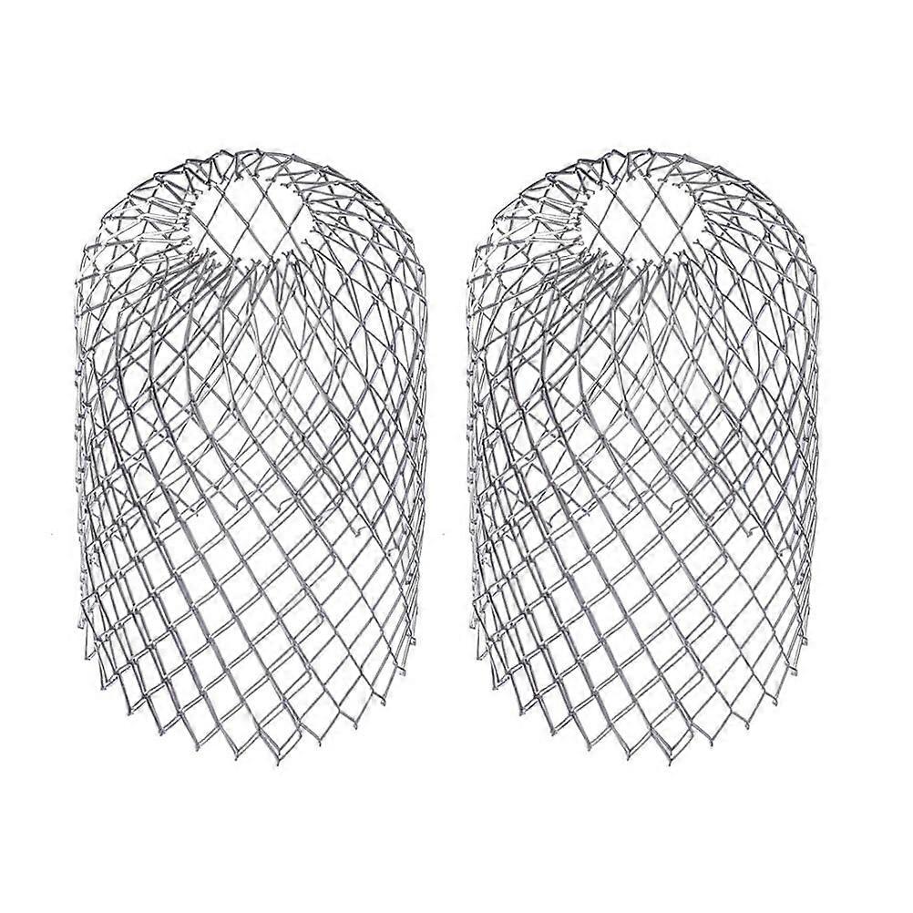 Eease 2pcs Drain Pipe Strainer Anti-Blocking Gutter Guard Mesh Filter