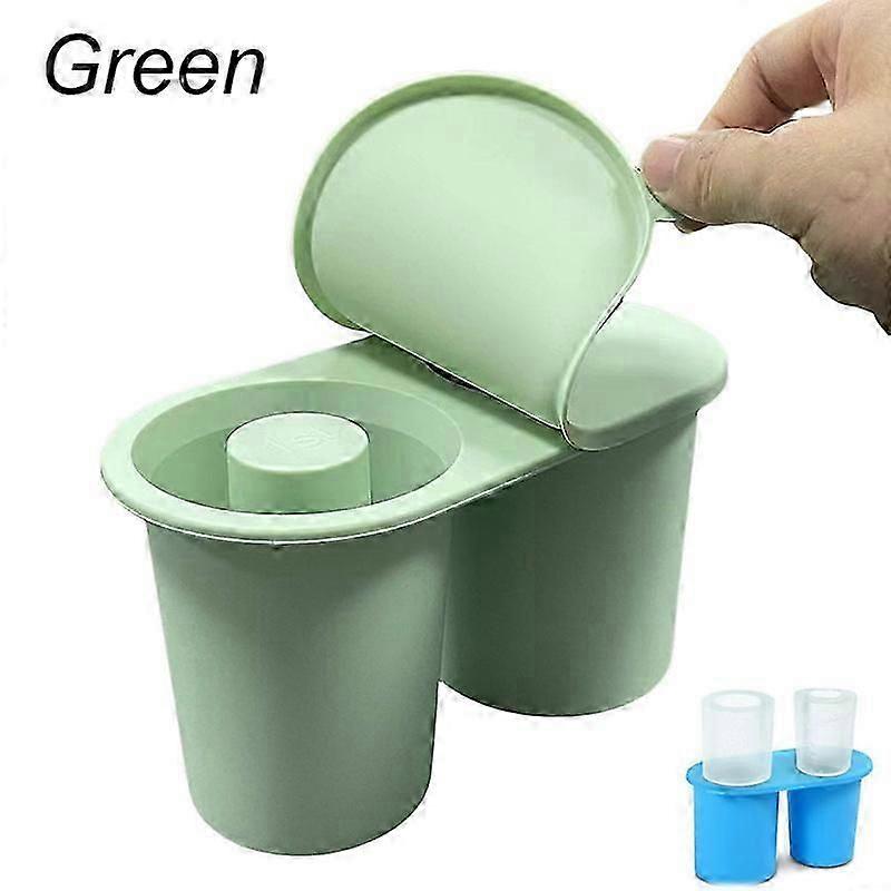 2/3/4/30Grid آيس كيوب صينية لكأس ستانلي بهلوان كأس ، قالب ثلج سيليكون على شكل أسطوانة مع غطاء ، ملحقات كأس ستانلي