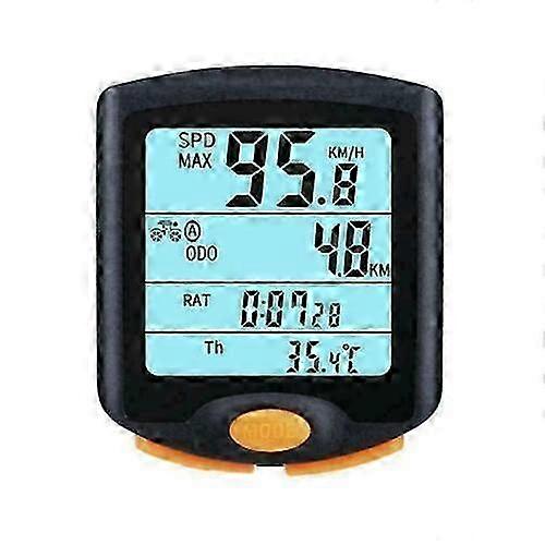 Wireless Waterproof LCD Bike Speedometer and Odometer for Bicycles