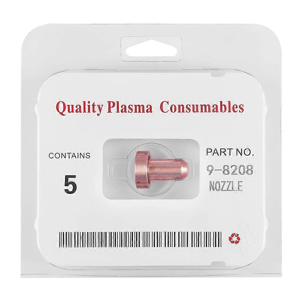 5Pcs 9-8208 40A Plasma Nozzle Tips Fit for Thermal Dynamics SL60/100 Plasma Cutting Torch