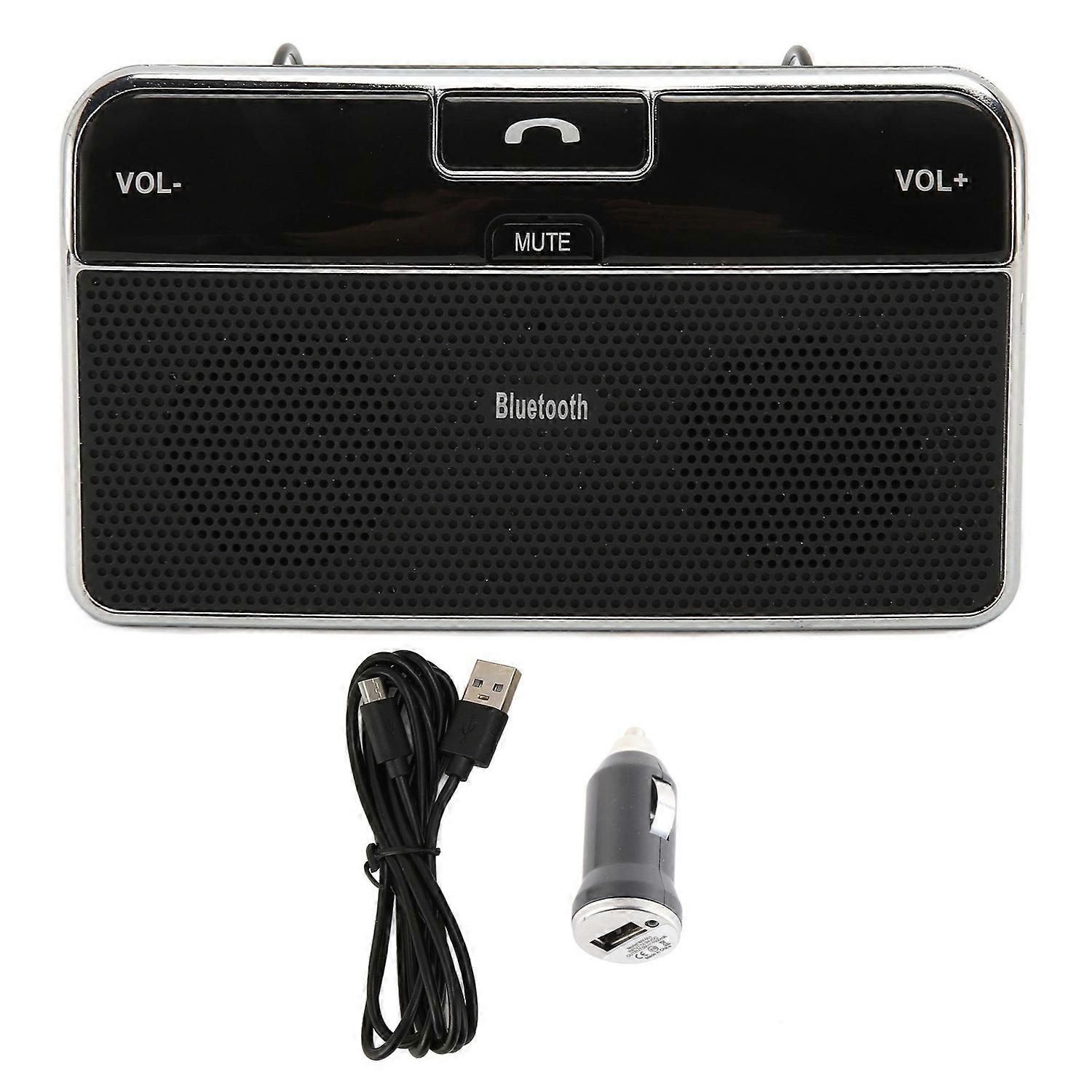 Handsfree Bluetooth Car Kit Multifunctional MP3 Player Auto Reconnect Noise Reduction Wireless Car P