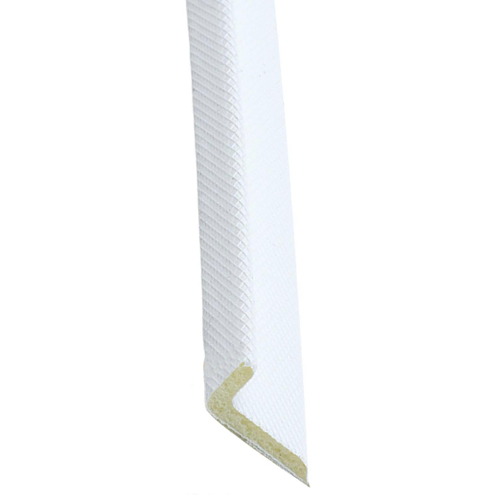 Multipurpose 3meter L Shape Seal Strips for Cabinet Door Soundproofing and Dust Prevention in Home Space Daily Use  White