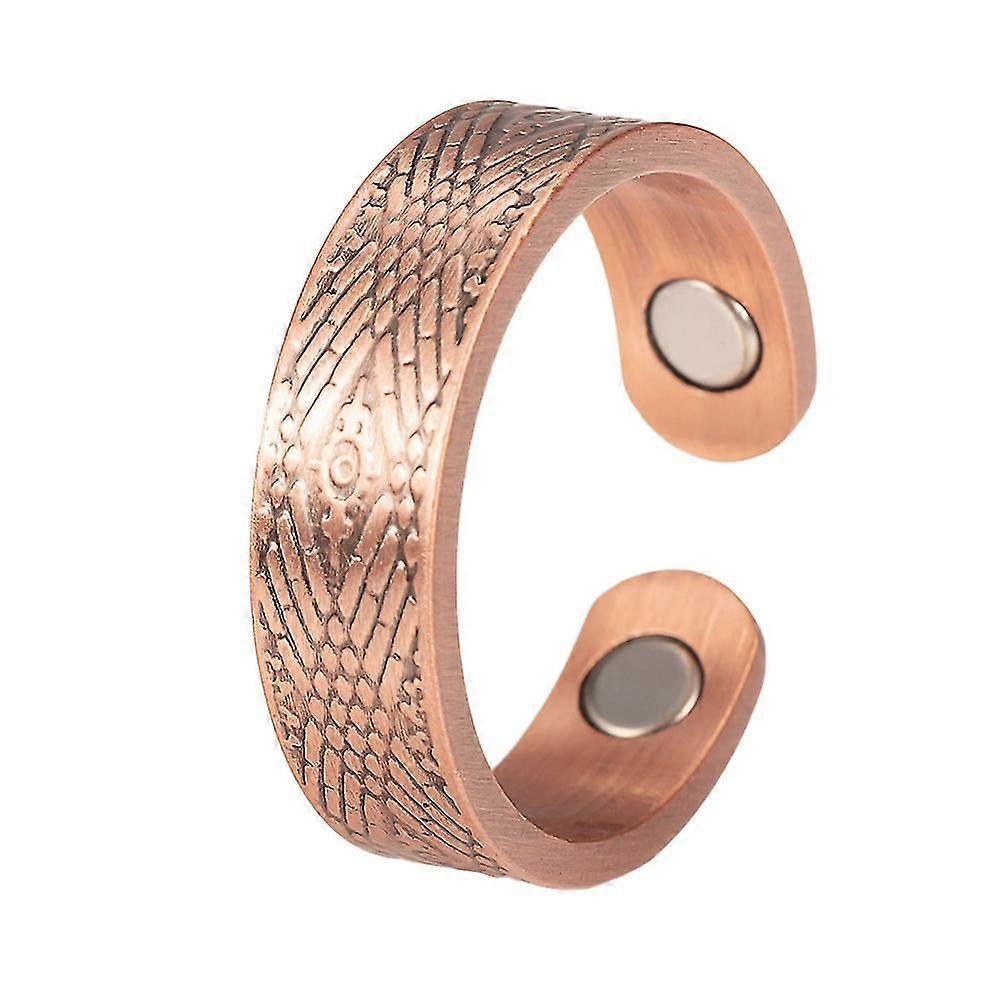 Herrenring aus reinem Kupfer