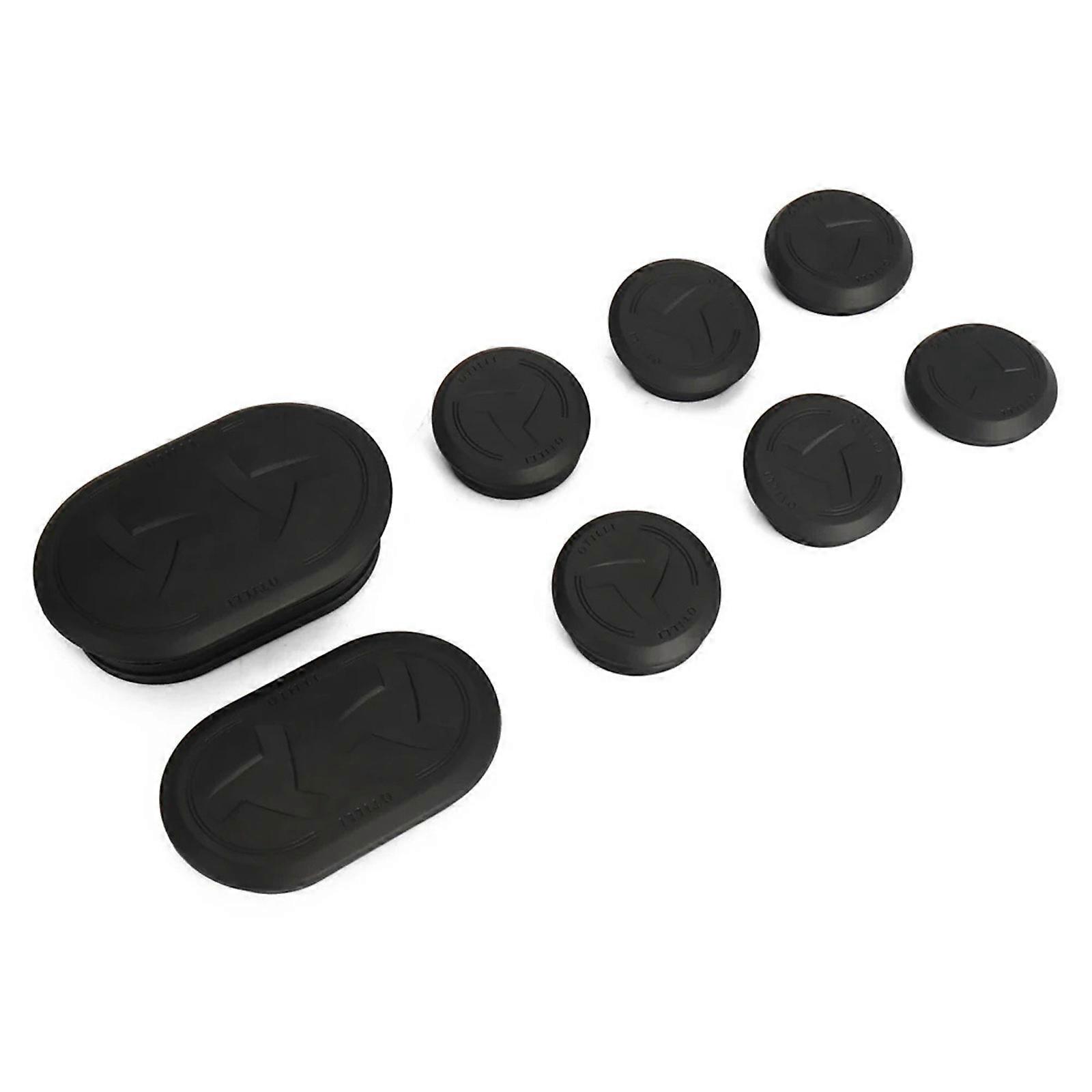 Easy Install Motorcycle Frame Caps Elastomer Hole Plugs Secure Fit Anti Loss Motorcycle Frame Hole Caps for MT-09 SP Multicolor