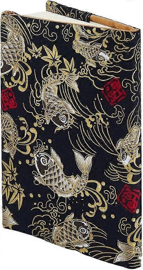 Sleeve Waterproof A5 Paperback Book Cover Hand Cloth Diary Fabric Book Cover with Flower Pattern for Textbook Notebook Record Notebook Protective 3122