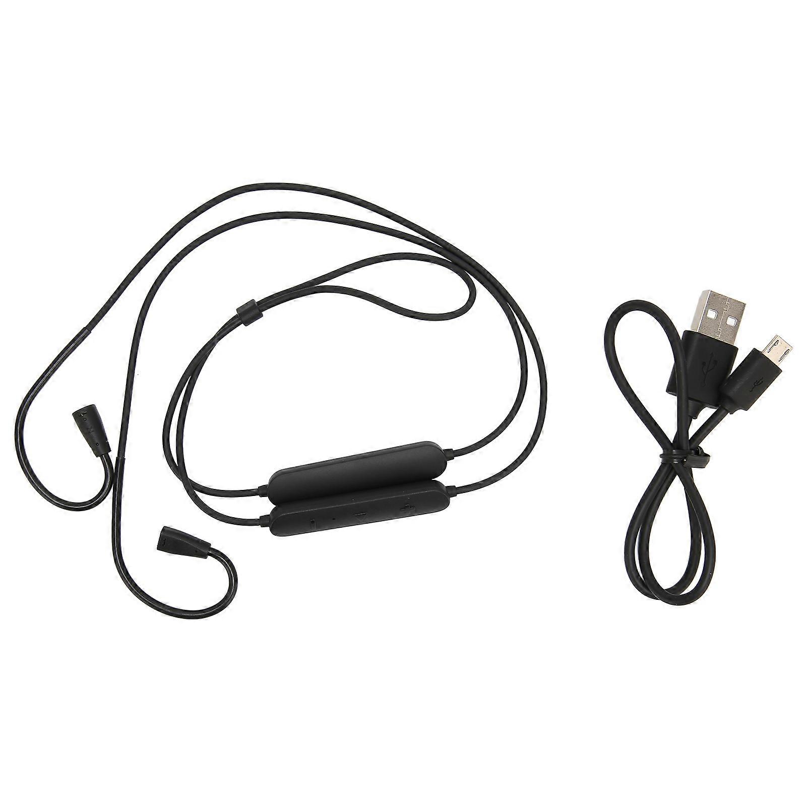 Headphone BT Adapter Cable Wireless Earphone Cable with Microphone and Controller for Sennheiser IE80 IE80S IE 8 IE 8i