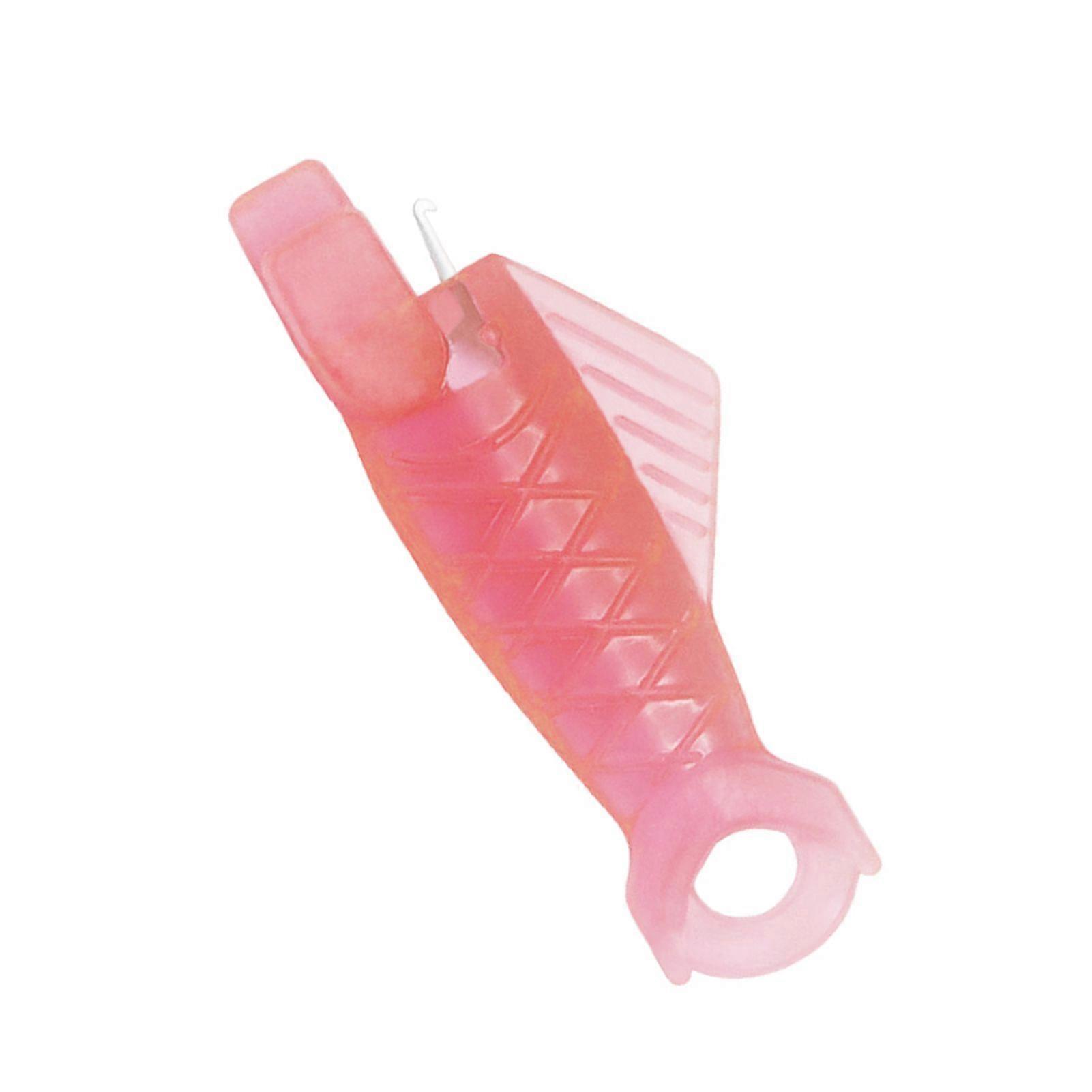 Jikaix 20 Pcs Fish Mouth Needle Threader Sewing Machine Needle Threader Loop Needle Threading Tool for Hand Sewing Machine Sewing