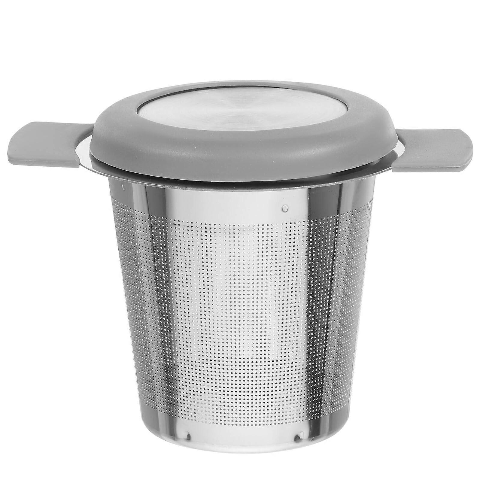 Stainless Steel Tea Infuser with Fine Mesh Strainer for Loose Leaf Brewing Travel and Home