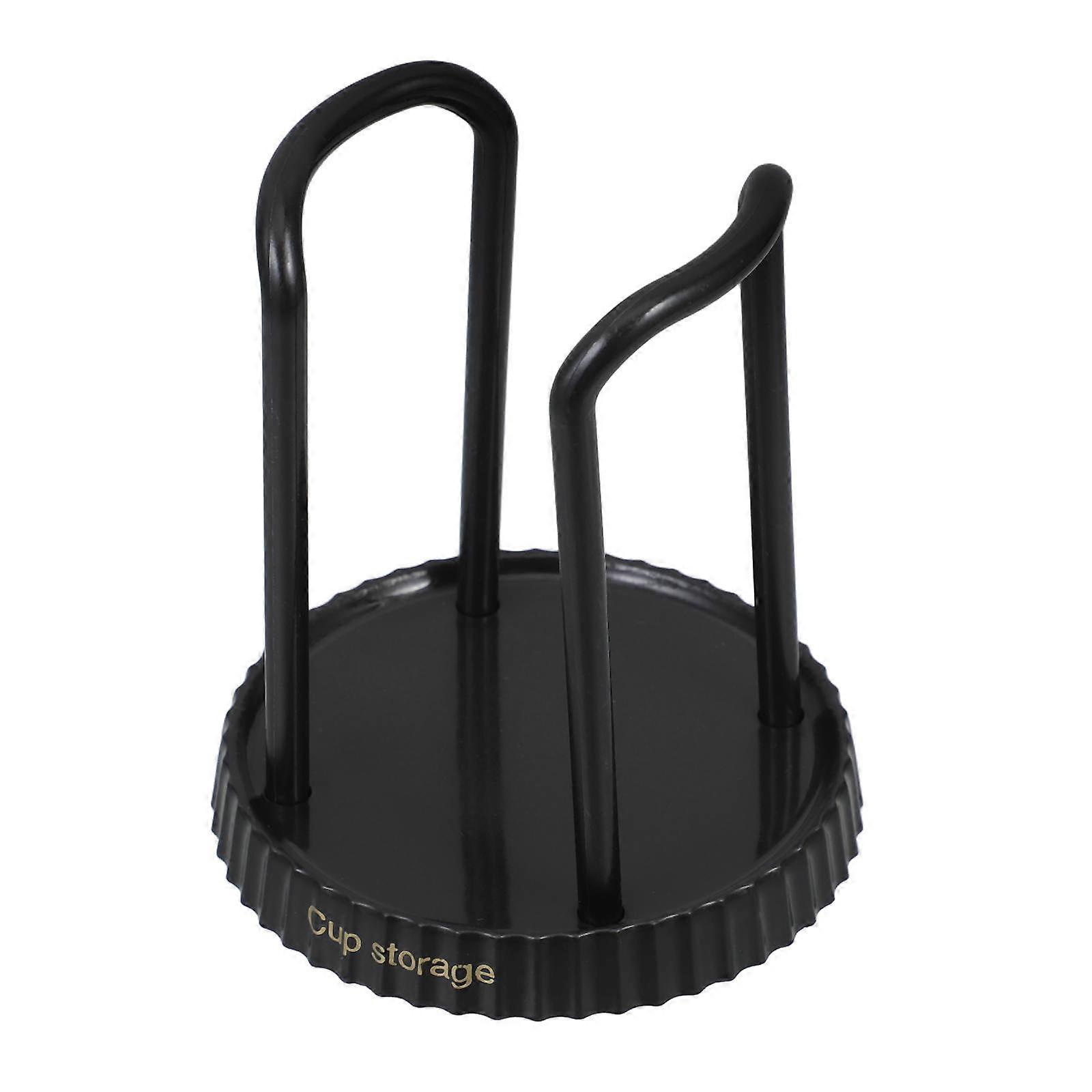 Bathroom Cup Holder Plastic for Desktop Versatile Cup Storage Rack