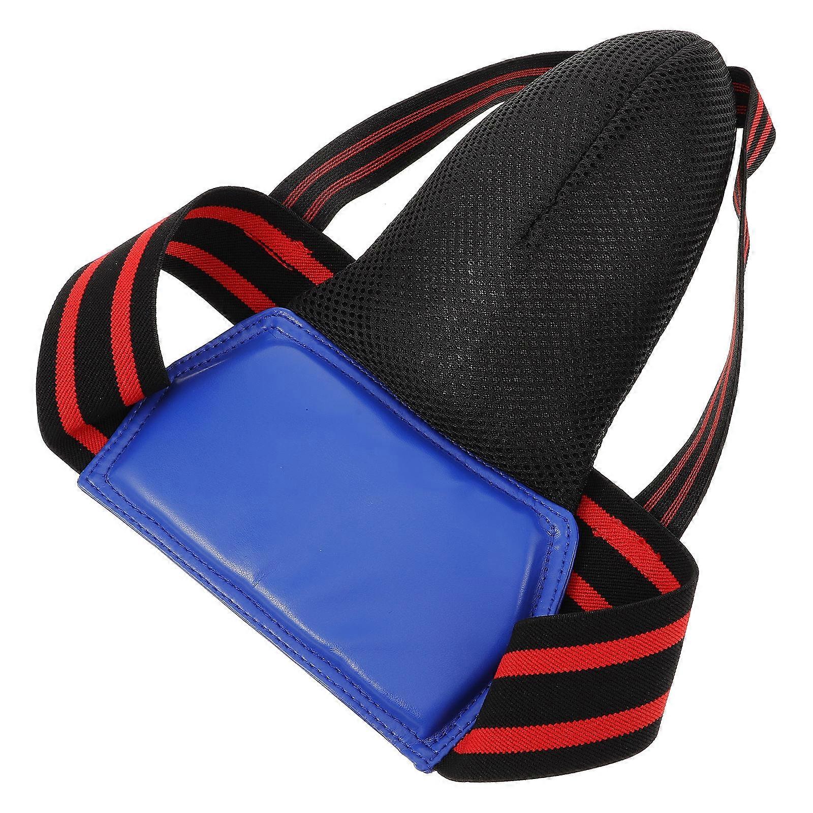 MLINS 2pcs Kids and Men Groin Guard for Boxing Shock Absorbing Taekwondo Karate Crotch Protector for Stand Up Sports Blue