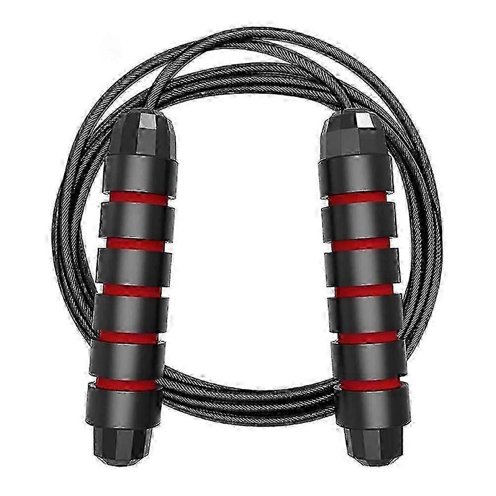 25-26 Jump Rope for Fitness, Durable & Smooth Fast Performance, Ergonomic Foam Handles & Adjustable Length for Customized Training, Perfect for Cardio