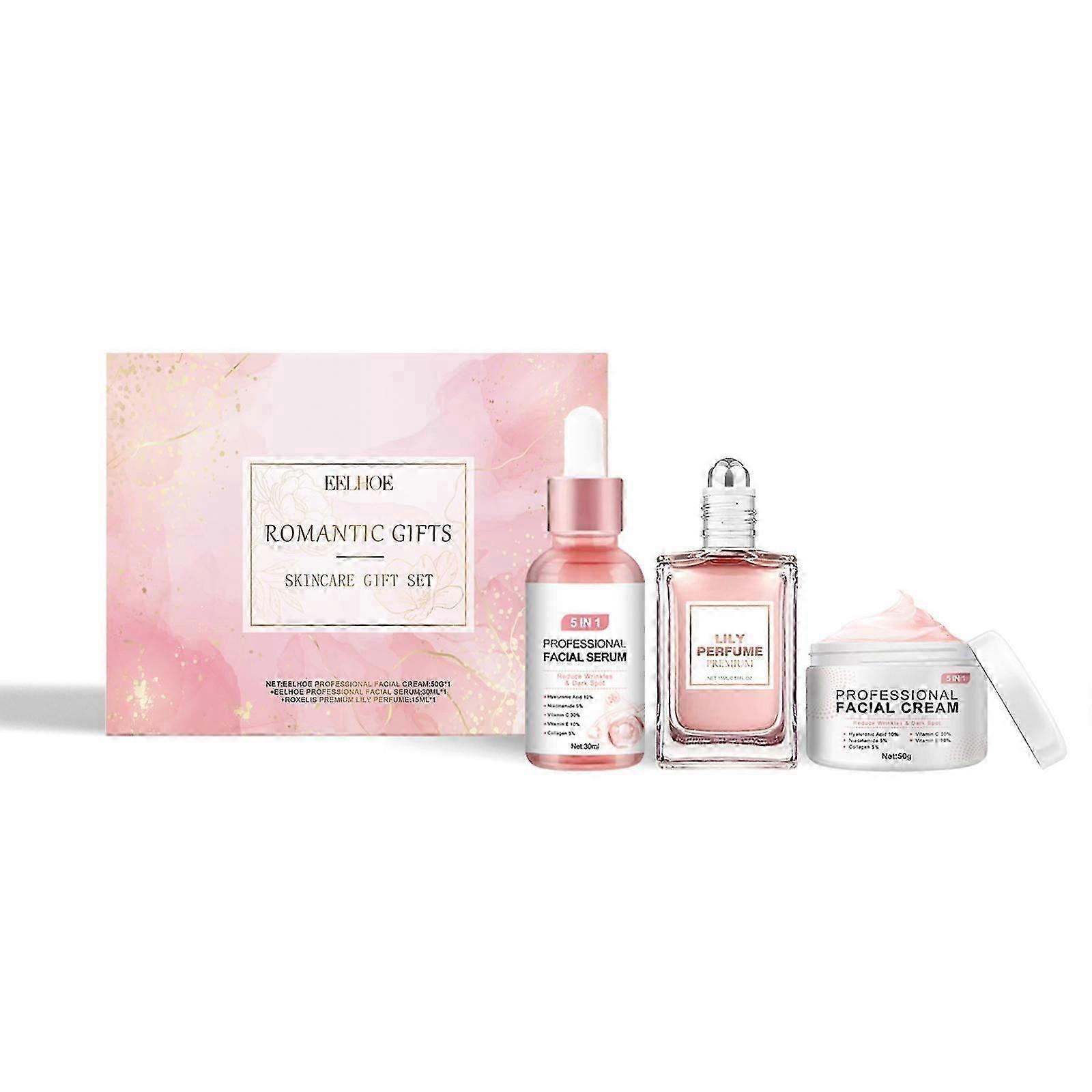 Pink Romantic Pleasure Skin Care Gift Box
