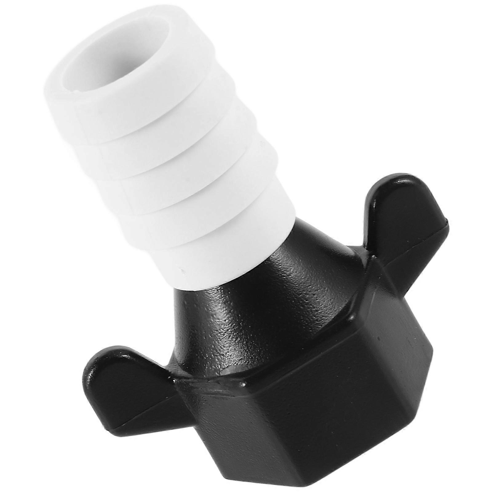 Sump Pump Adapter Water Pump Connector for Pump Users Durable Plastic Water System Maintenance Leakproof Adapter 1Set