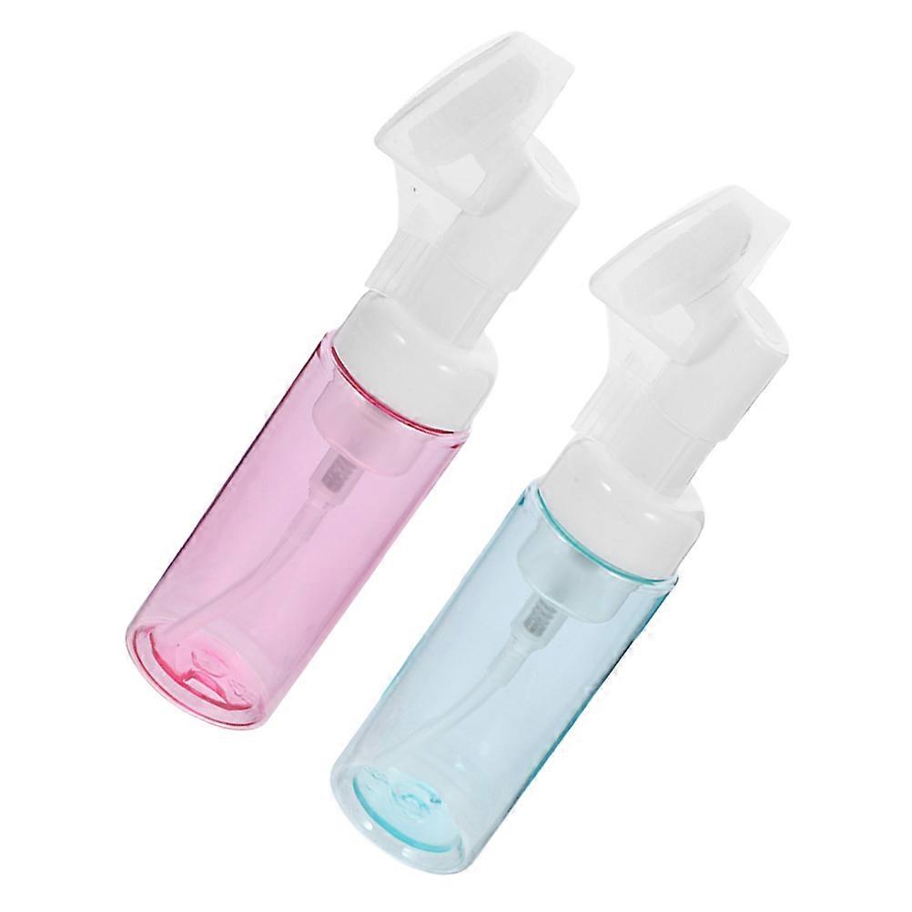 2pcs Empty Foaming Pump Bottles with 60ml Foam Soap Dispenser