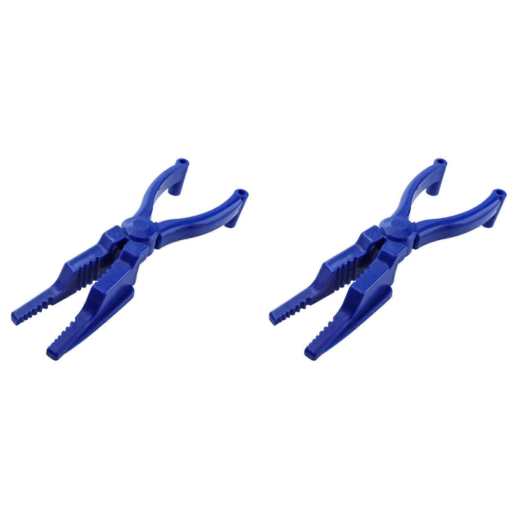 2X Nail Clamp Nailing Assistant Nailing Clamp Hammer Protector Nail Fixing Tool