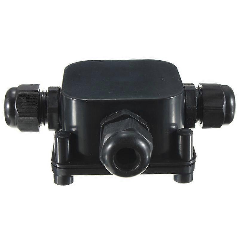 Junction Box, 3 Way Waterproof Cable Connector IP68 Electrical Connection Box